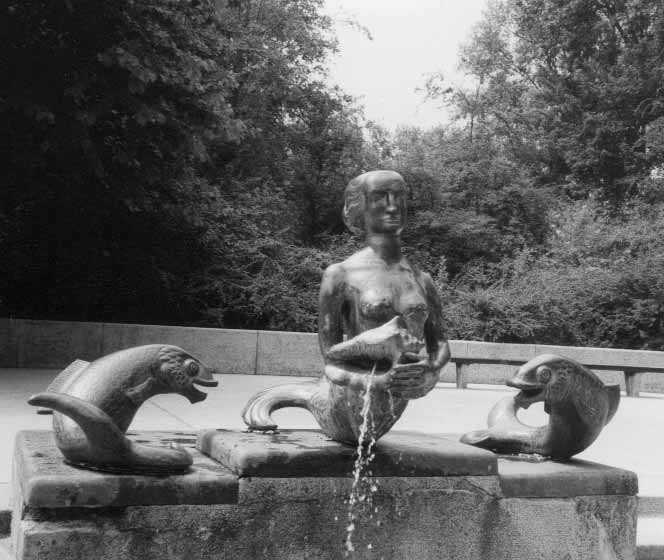 beeld van Leo Braat in het Beatrixpark